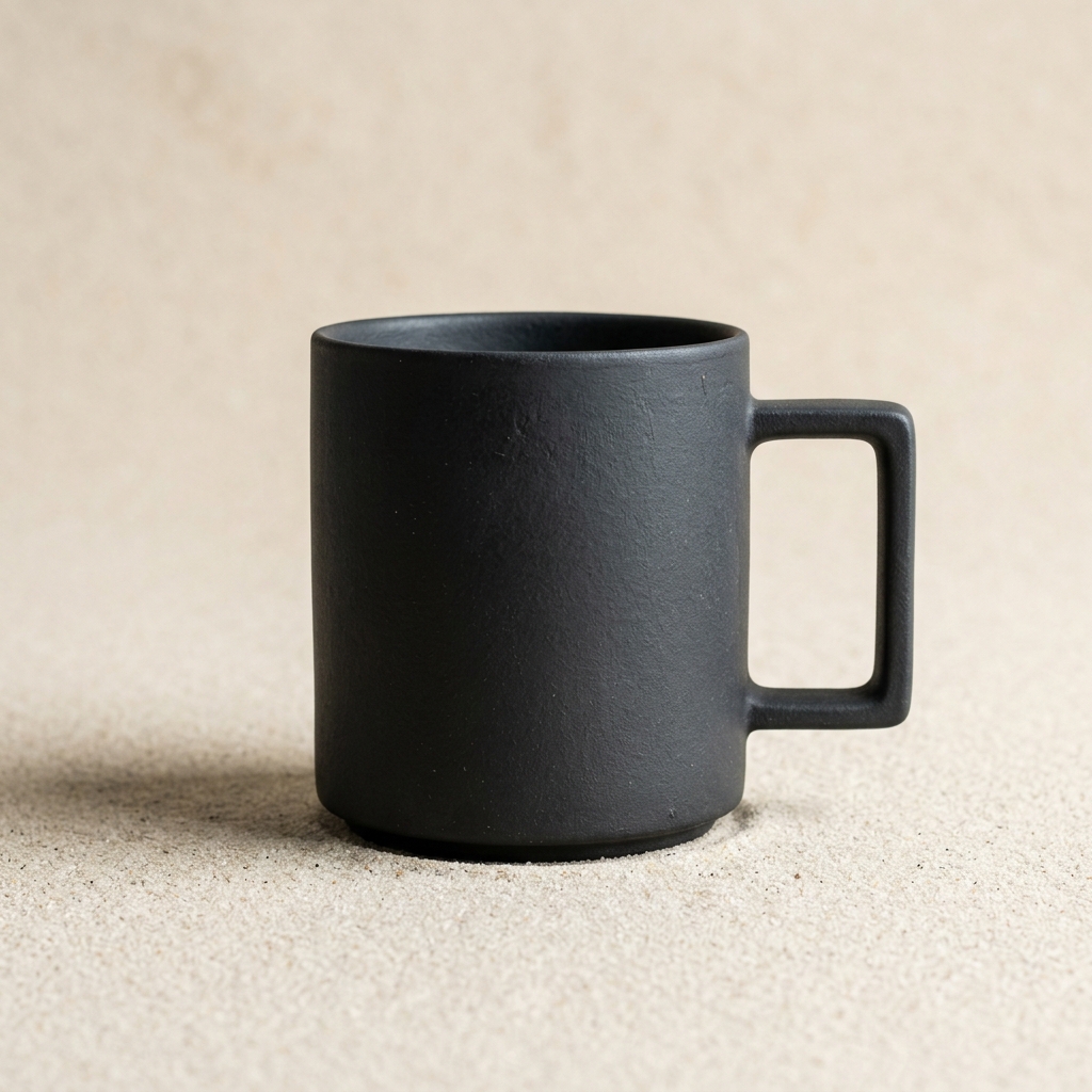 Hasami Porcelain Mug Black